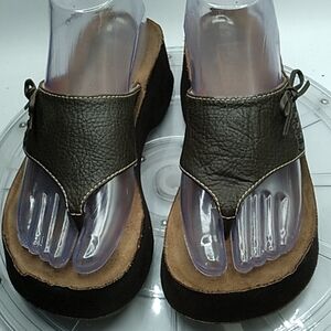 Vintage 1990s Y2K chunky square toe shoes 6M